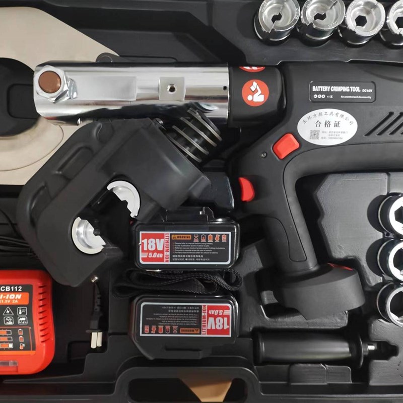 电动液压钳EC-400充电式电池电缆压线钳300压接铜铝鼻16-400端子