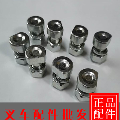 合力3吨叉车轮辋螺丝6.50-10轮辋钢圈螺栓叉车后轮半圆螺丝原厂