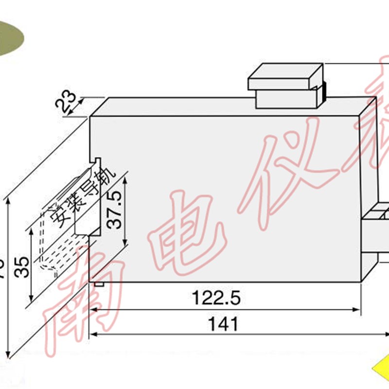 JD194-BS41/JD194-BS4I电流变送器输入0-5A,1A输出R4-20m0-10V电