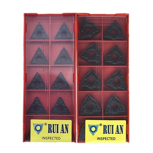 锐安数控刀片桃形刀粒WN080408 TN160404 CN12 VN16 RC6225调质钢