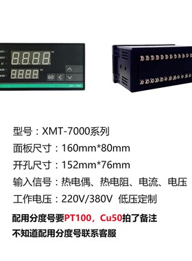 XMTD XMTA XMTG XMTE 7411 7412 7511数显智能温控仪表温度控制器