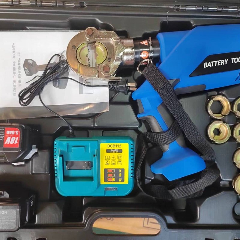 电动液压钳EC-400充电式电池电缆压线钳300压接铜铝鼻16-400端子