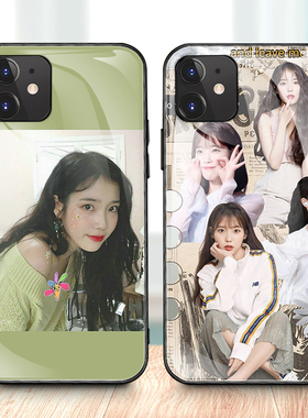 iu手机壳苹果11李知恩同款oppo周边vivo华为nova5pro韩国ins小米10网红iPhone11潮牌x定制照片xr李智恩p30pro