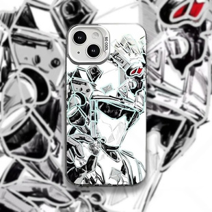 适用红米k80至尊版手机壳70黑白威龙60pro+小米17/15镭射50彩银40三角洲行动note14游戏13/12turbo4动漫3套30