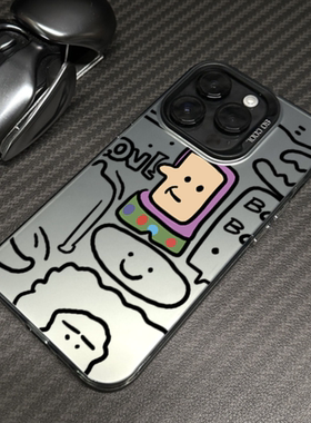 巴斯光年适用vivoiqooneo8手机壳新款iqoo12套neo7高级感10pro全包iqoo9彩银vivoneo6por磨砂neo5se男女款pro