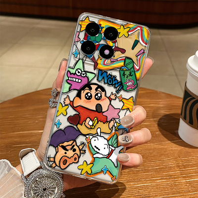 卡通涂鸦蜡笔小新手机壳