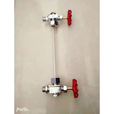 水箱锅炉液位计3分水位计油位计有机玻璃管亚克力管不锈钢考克