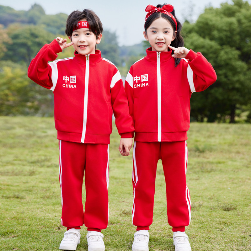 呗可鹿幼儿园园服定制套装图片
