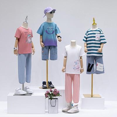 儿童模特架童装店模特道具半身人台全身人偶男女小孩童模展示架子