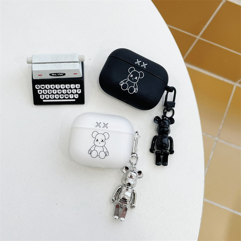 KAWS潮牌熊airpodspro保护套