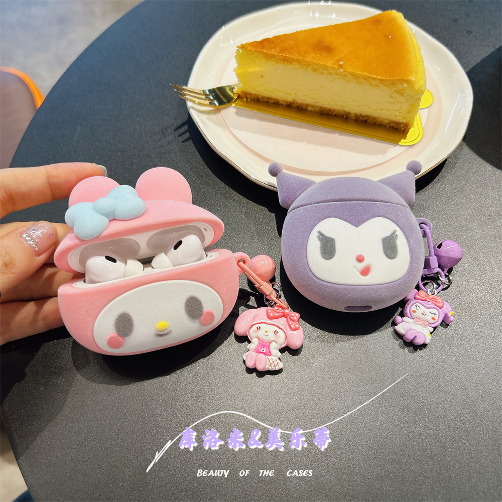 植绒美乐蒂库洛米适用苹果保护套