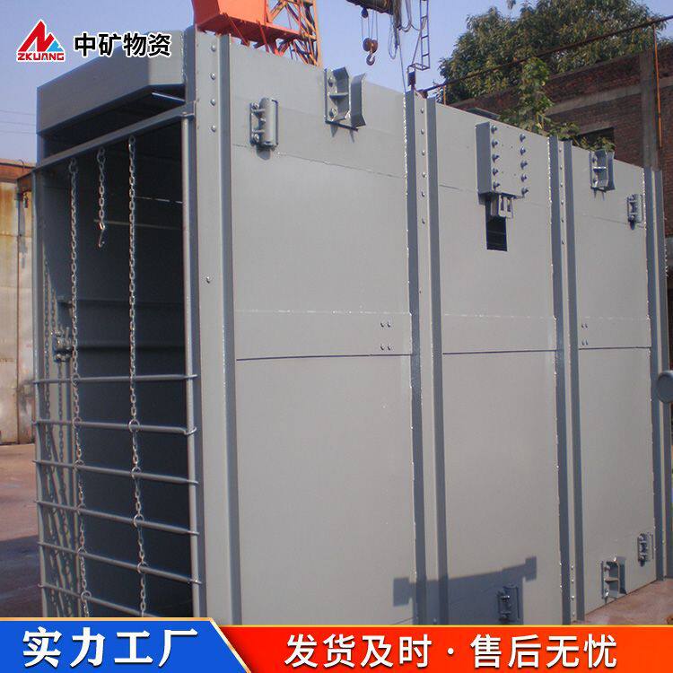 矿用多层罐笼使用方便 安装简单 二层二车多绳罐笼