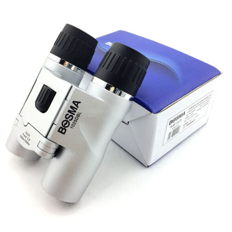 博冠 儿童双筒望远镜 高倍高清 冲浪10X25/6X18户外观剧望眼镜