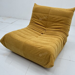 压缩沙发创意家具懒人葛优躺椅易搬运毛毛虫小户型布艺单人沙发椅