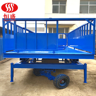 移动卸猪台养猪场升降拉猪车电动转猪台装牛台装羊台活猪装卸平台