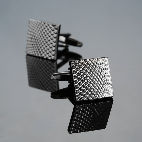 极速High quality Novelty cuff links copper Metal Laser engra