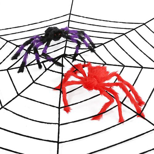 好货Halloween Spiders Web SpiderWeb Cobweb Halloween bar hau