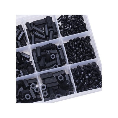480Pcs/set M2 M2.5 M3 Hex Nylon Standoff Spacer Column  PCB