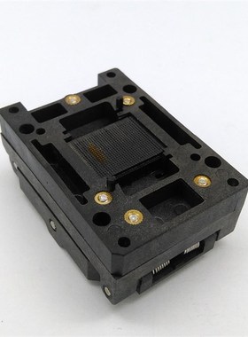 魅族eMCP221 老化座 BGA221翻盖弹片测试座 0.5间距 编程测试座