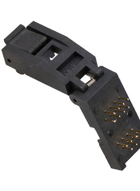 CSOP16-1.27测试座老化夹具JFP-16-AA烧录座socket治具FP16老化座