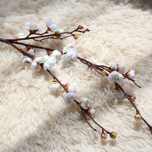 好货1 Bounch 94cm Artificial Flower Cherry Spring Plum Peach