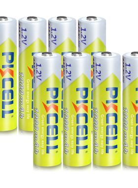 8Pcs PKCELL AAA Battery 1.2V Ni-MH AAA Rechargeable Batterie