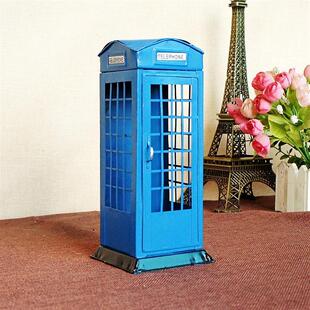 极速Valentines Day gift vintage retro telephone booth money
