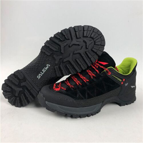 极速Outdoor hiking shoes men women genuine leather Anti-coll