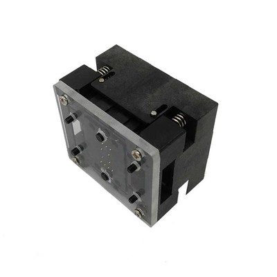 WSON8测试座DFN8-1.27 6*8mm探针座QFN8下压老化座厂家直销烧录座