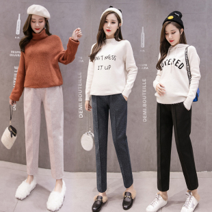 Thicken Winter Warm Woolen Straig 极速6033 Maternity Autumn
