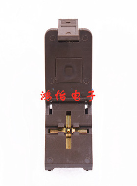 QFN3X3-20L(0.4)带板转DIP测试座镀金耐高温老化座老炼烧录测试座