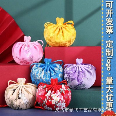 Antique tassel purse sachet pendant plum flower fragrance b