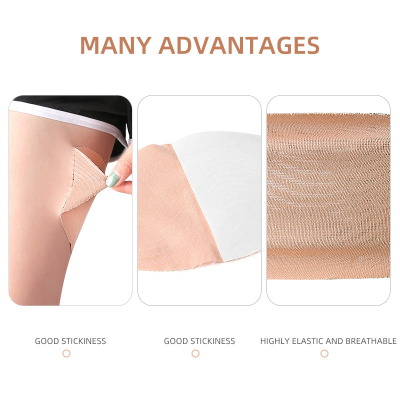 极速6-2Pcs Anti-Friction Thigh Tape Sweat Absorption Invisib