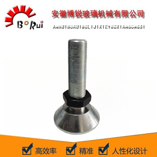 玻璃切割机专用地脚可调防震脚垫重型设备调平脚杯机械配件