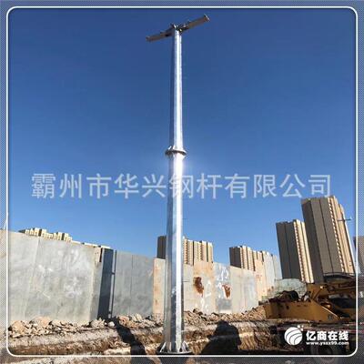 锦州66KV法兰输电钢管塔批发