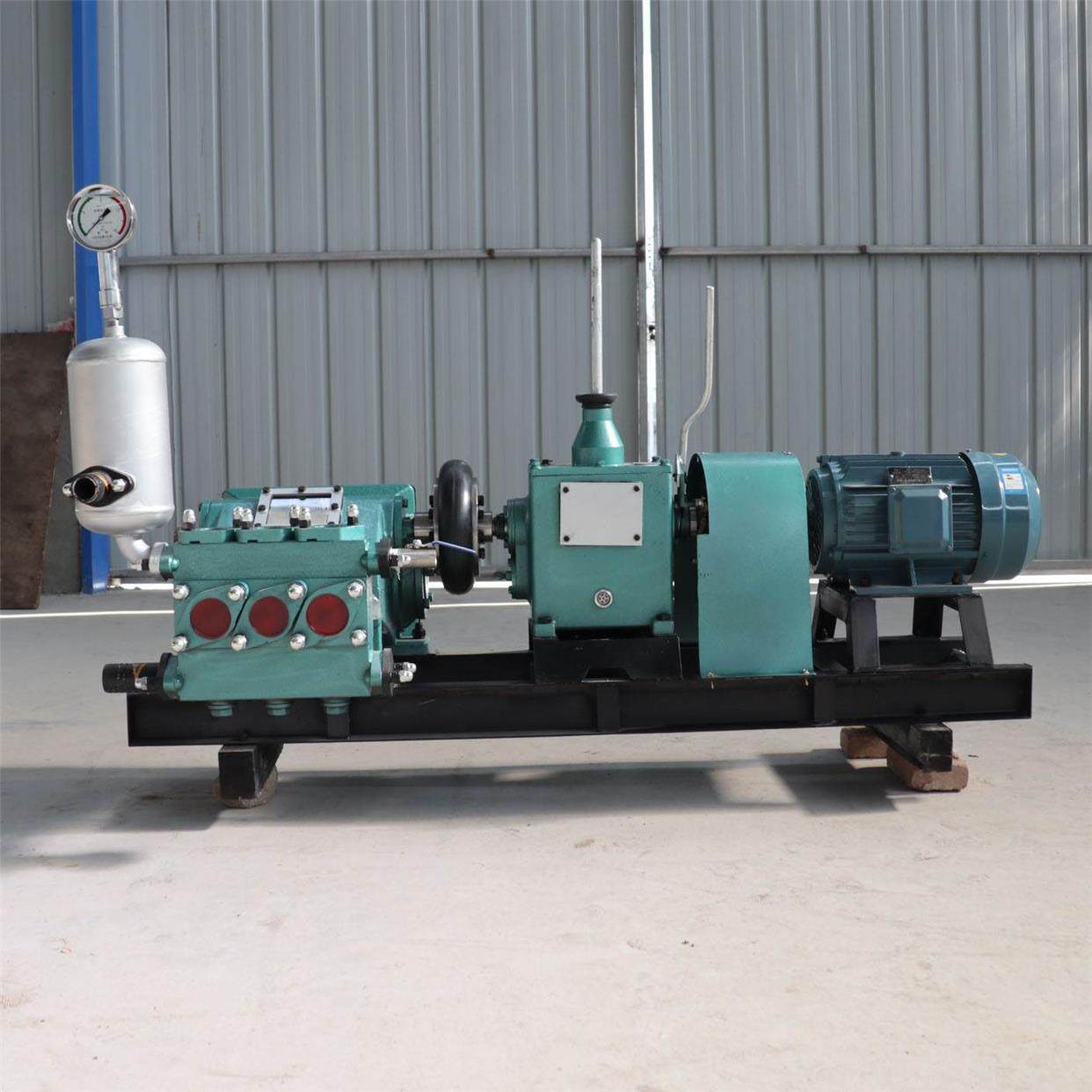 bw150注浆机三缸活塞式泥浆泵隧道顶管高压水泥灌浆机灰浆注浆泵