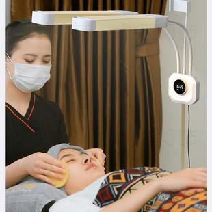 双臂美睫灯金色显示屏美容院美睫美甲纹绣纹身补光灯双头美容灯