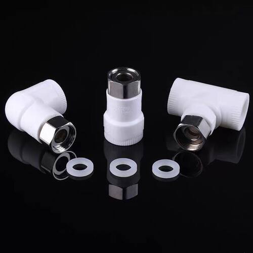 ppr活接头热水器水管接头配件活接直接三通弯头4分20管件1寸6分25