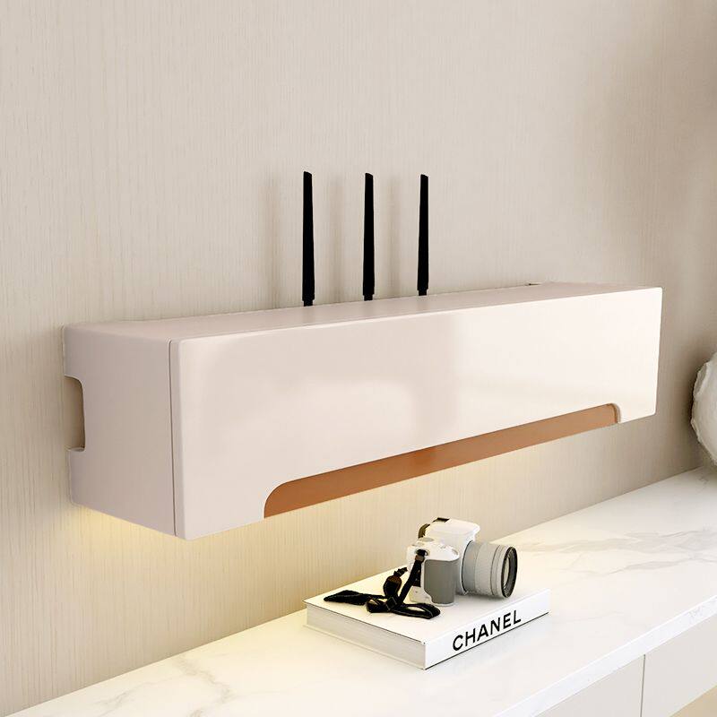 【环保板材】客厅多功能壁挂式收纳盒光猫电视机机顶盒wifi路由器