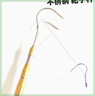不锈钢伸缩耙子河道清理工具池塘捞水草神器垃圾打捞钩子水下面搂