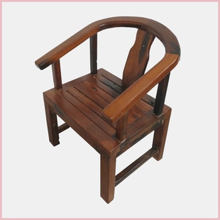 2026纯实木椅子椅子实木中式会客椅老船木船舵雕龙圈椅围椅家用方