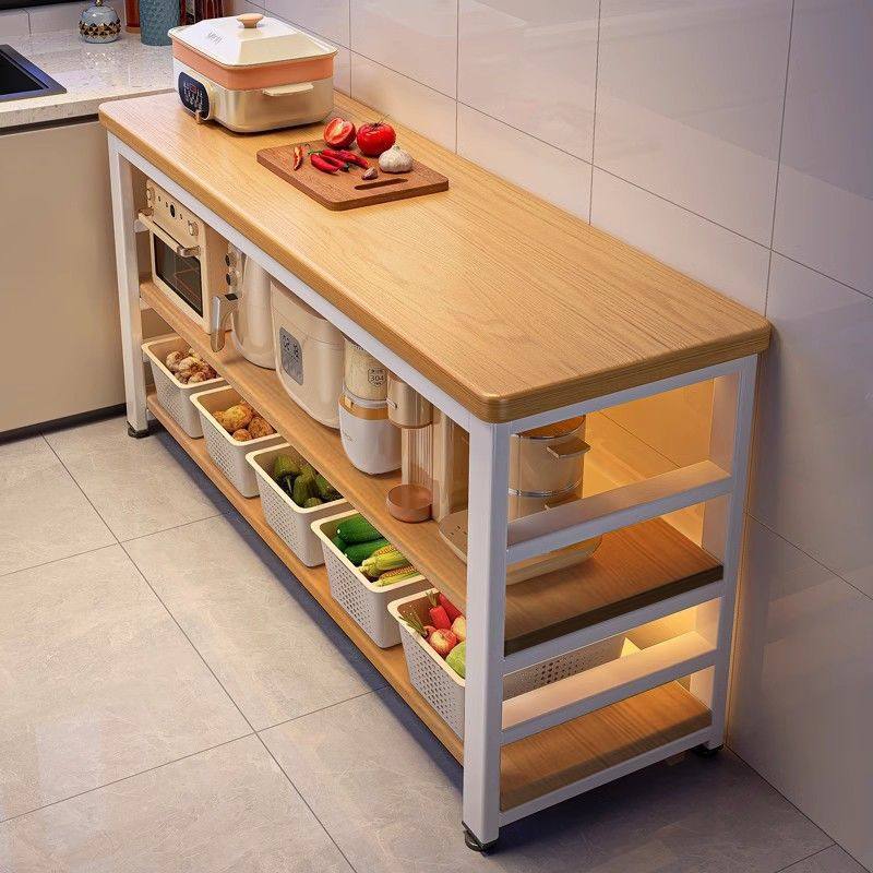 厨房实用多层多功能落地切菜收纳架整理微波炉锅具工作台窄边设计,鲜花速递/花卉仿真/绿植园艺,其它园艺用品,淘宝优惠券,粉丝福利购,淘宝优惠卷