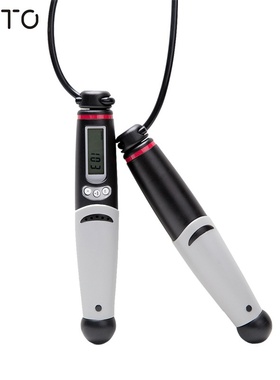 KYTO2106B黑色康都中考专用跳绳厂家直销KYTO成人健身计数跳绳