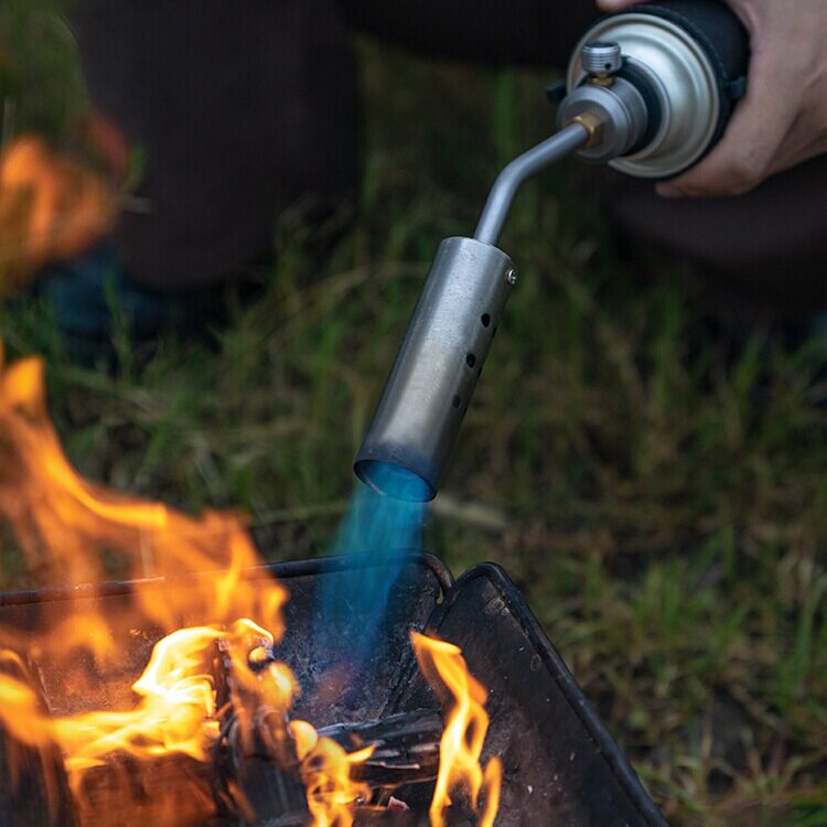 柯曼户外喷枪免预热引火器烧烤烘焙烤肉便携手持喷火枪烧猪毛猛火