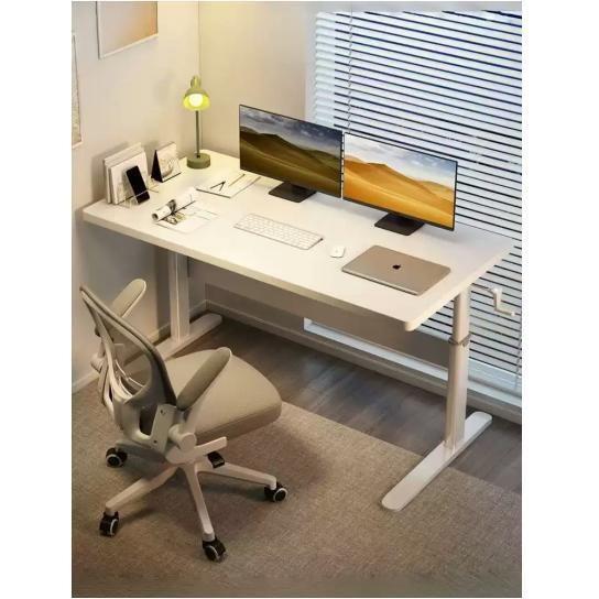 可升降电脑桌家用简约书桌卧室学生作业写字桌椅小户型儿童学习桌