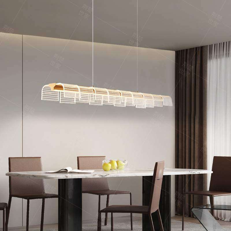 意式轻奢餐厅吊灯设计师简约长条一字茶室吧台中岛台风全光谱餐桌,生活电器,缝纫机配件,淘宝优惠券,粉丝福利购,淘宝优惠卷