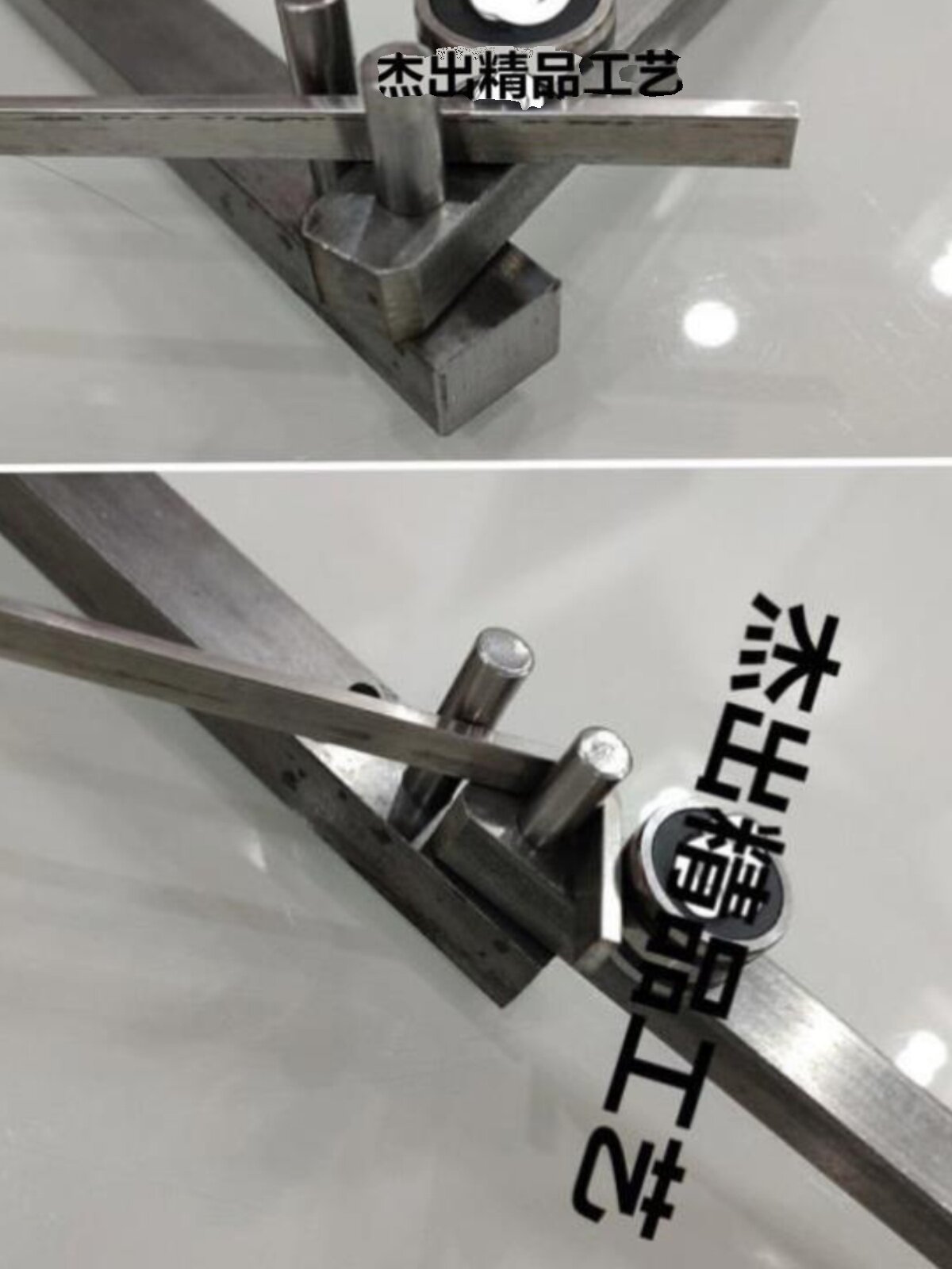 折弯机小型手动钢筋扁铁弯曲器铁丝钢丝铜线折弯器锚钩折弯工具
