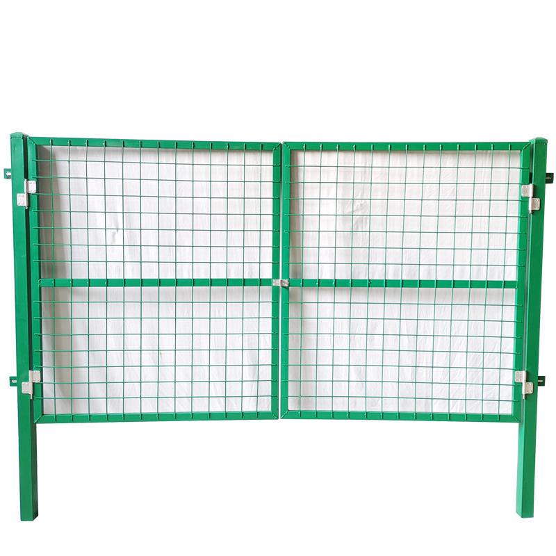 加粗加厚铁丝网围栏栅栏门隔离网门果园护栏网门仓库车间网门户外