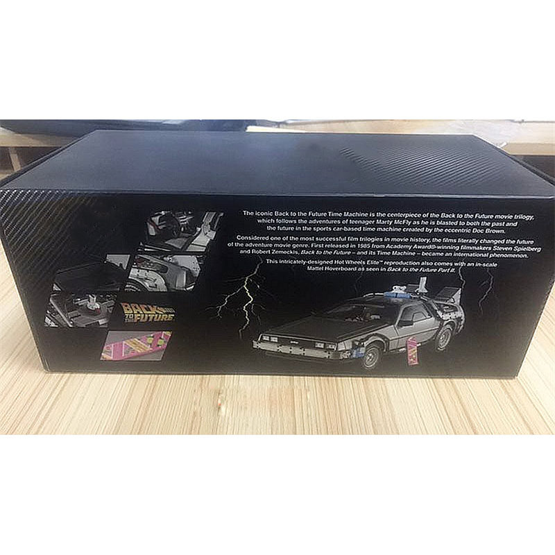 All New 1/18 Scale Diecast Alloy Vehicle Part 3 Time Machine