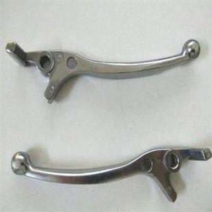 电动车加厚碟刹手柄踏板车助力车前后碟刹车柄小龟王通用银色刹把